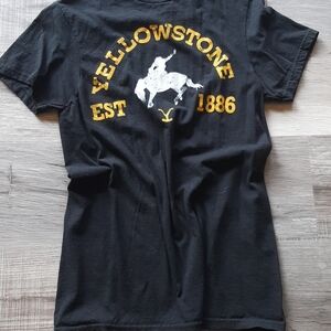 Yellowstone Black Short Sleeve Tee